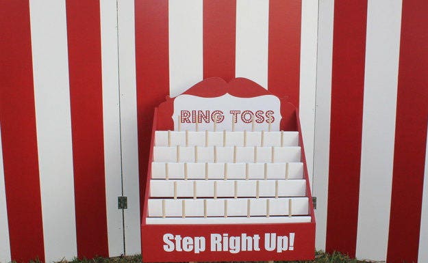 Carnival Ring Toss Game for parties and events
