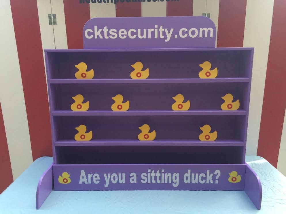 Duck Shooting Gallery carnival game