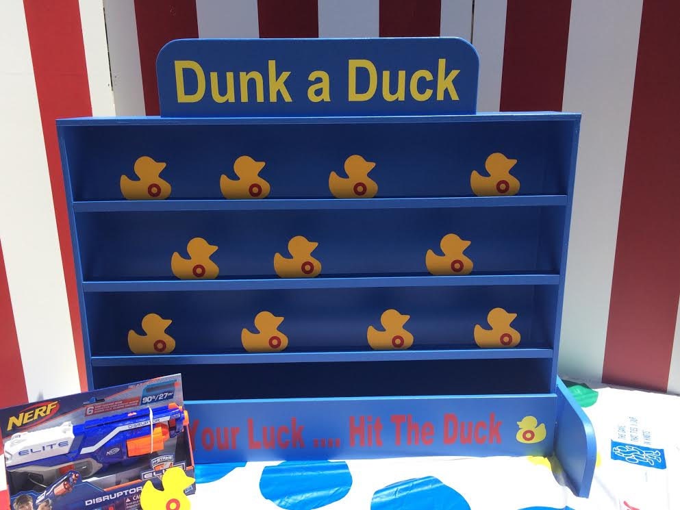 Duck Shooting Gallery carnival game