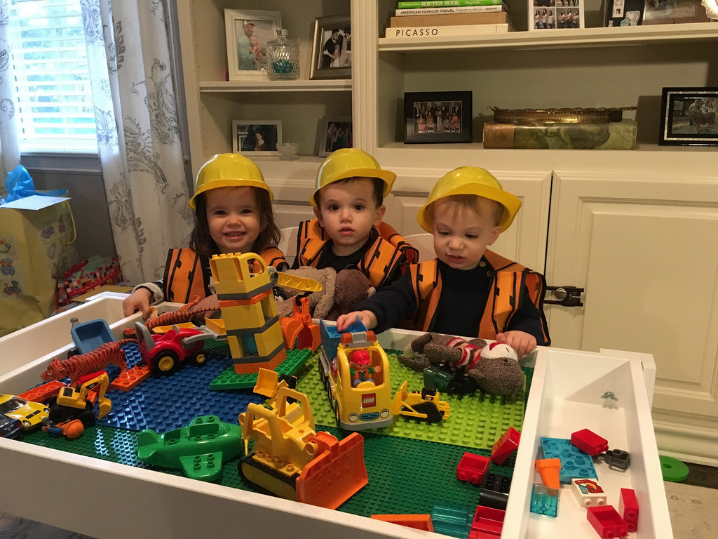 Building bricks table, Activity table, Building blocks table, kids table, train table, art table, kids desk, playroom,
