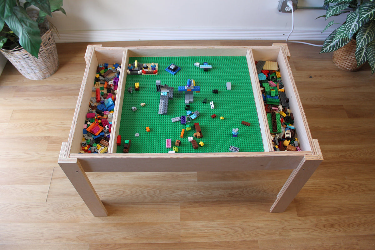 Building bricks table, Activity table, Building blocks table, kids table, train table, art table, kids desk, playroom,