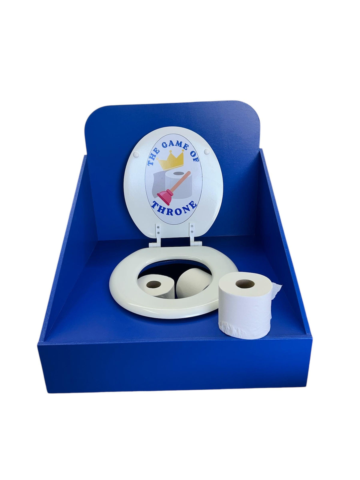 Toilet Bowl Toss Carnival Game, Poop Emoji Carnival Game